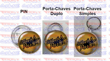 Pin / Porta Chaves - Wheel Porn