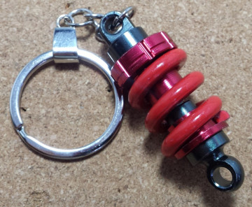 Porta Chaves - Coilover Vermelho