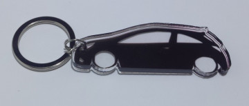 Porta Chaves de Acrílico com silhueta de Opel Corsa D