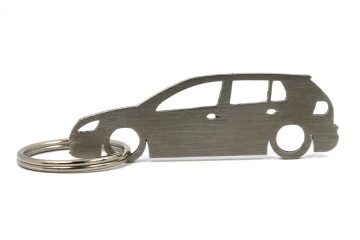Porta Chaves em inox com silhueta com Volkswagen Golf MK5 5P