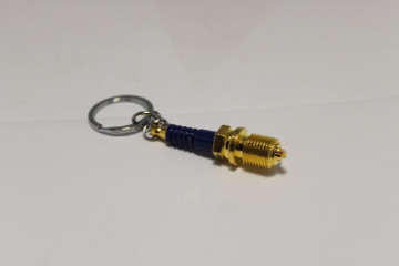 Porta Chaves - Vela Dourado/Azul