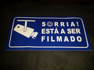 Sorria! Está a ser filmado
