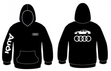 Sweatshirt com capuz para Audi A6 C6 Sedan