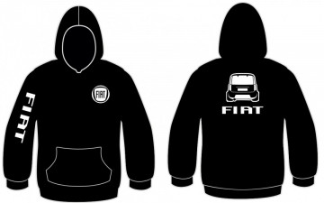 Sweatshirt com capuz para Fiat Panda