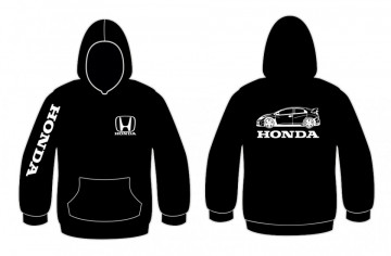 Sweatshirt com capuz para Honda Civic