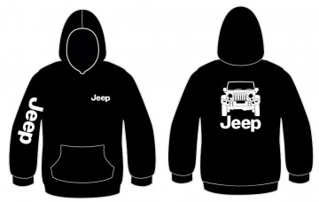 Sweatshirt com capuz para Jeep Wrangler