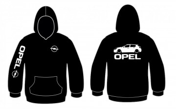 Sweatshirt com capuz para Opel Astra J