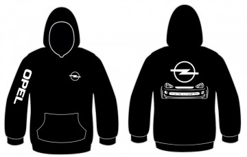 Sweatshirt com capuz para Opel Corsa B