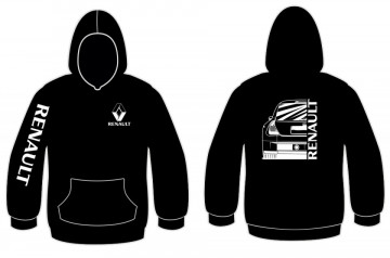Sweatshirt com capuz para Renault Clio V6