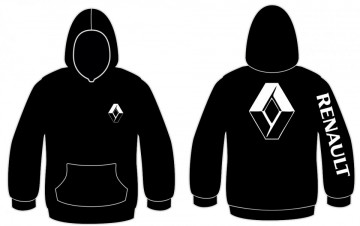 Sweatshirt com capuz para Renault