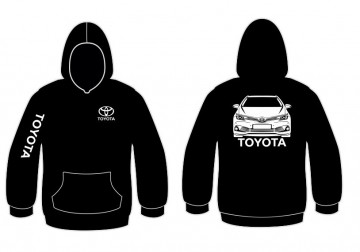 Sweatshirt com capuz para Toyota Auris