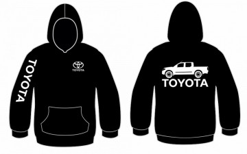 Sweatshirt com capuz para Toyota hillux