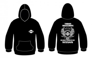 Sweatshirt com capuz Todos Nascemos (Nissan)