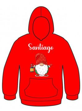 Sweatshirt Natal com Nome