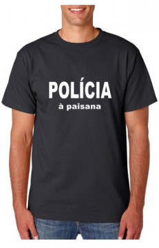 T-shirt - Policia á Paisana