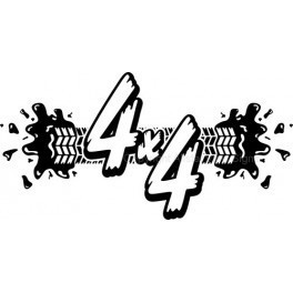 Autocolante - 4x4 Splash