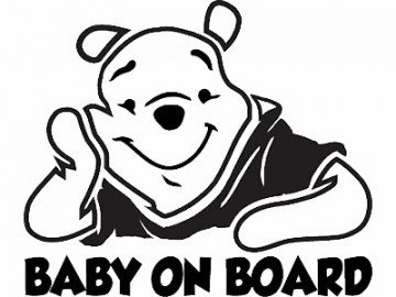 Autocolante - Baby on board