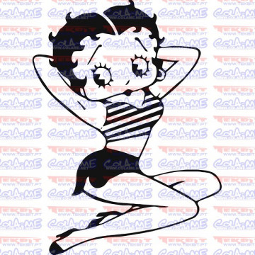 Autocolante - Betty Boop