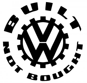 Autocolante - Built not bought 3