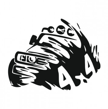 Autocolante com 4X4