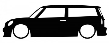 Autocolante com Mini Clubman R55