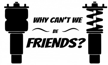 Autocolante com Why cant we be friends