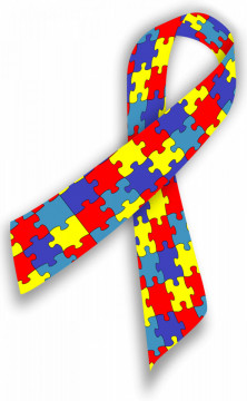 Autocolante Impresso - Fita do Autismo