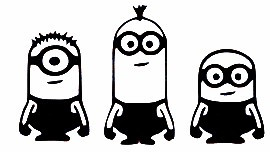 Autocolante - Minions