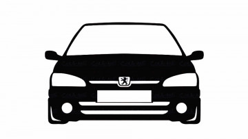 Autocolante para Peugeot 106 mk2