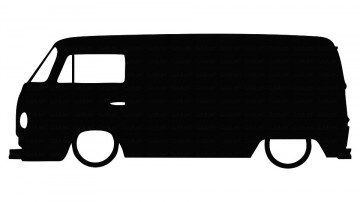 Autocolante para VW Bus type 2