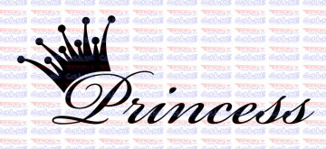 Autocolante - Princess