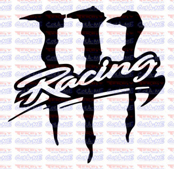 Autocolante - Racing Monster