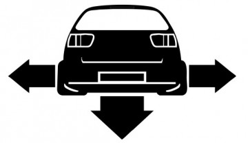 Autocolante - Seat Ibiza 6K2 - Traseira (Baixo e Largo)