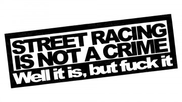 Autocolante - Street Racing