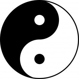 Autocolante - Ying-Yang