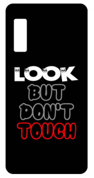 Capa de telemóvel com Look But Don't Touch