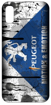 Capa de telemóvel com Peugeot- retro