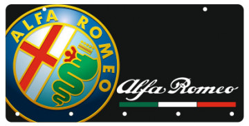 Chaveiro em Acrílico com Alfa Romeo