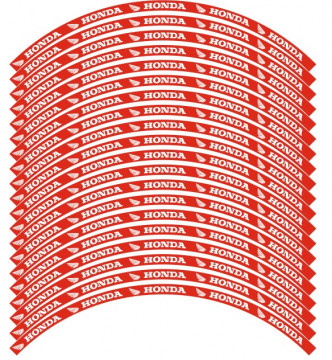 Conjunto de faixas para Jantes - Honda