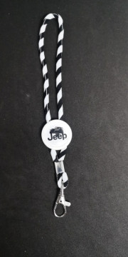 Fita Porta Chaves (lanyard) Ajustável para jeep