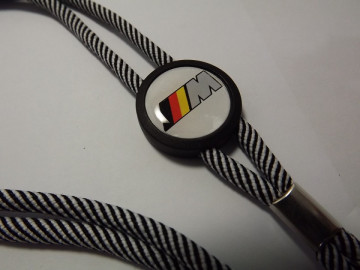 Fita Porta Chaves (lanyard) de Pescoço Ajustável para BMW ///M