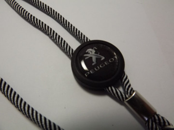 Fita Porta Chaves (lanyard) de Pescoço Ajustável para Peugeot