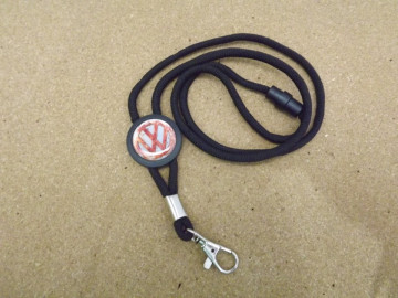 Fita Porta Chaves (lanyard) de Pescoço Ajustável para Volkswagen