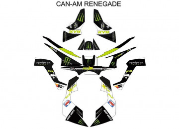 Kit Autocolantes Para - CAN AM - Renegade