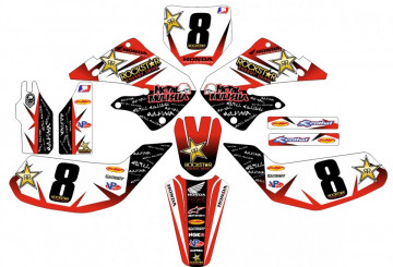 Kit Autocolantes Para Honda CR 125 - 250 97-99