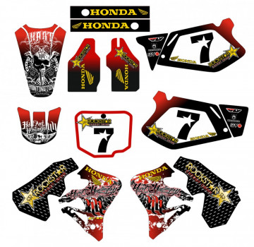 Kit Autocolantes Para Honda CR 250 - 95-96