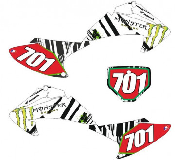 Kit Autocolantes Para HONDA CRF 150 / 230 03-07