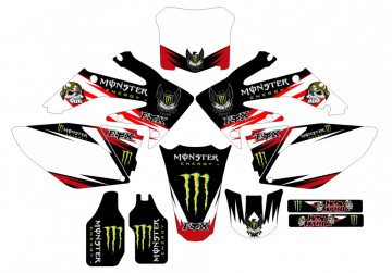 Kit Autocolantes Para Honda CRF 250 04-09