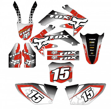 Kit Autocolantes Para HONDA CRF 250 04-09