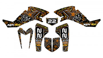 Kit Autocolantes Para Kawasaki KFX 400 03-08